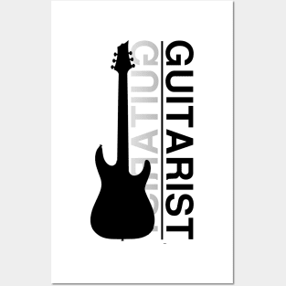 Guitarist Quotes Cool Rock Music Artwork Posters and Art